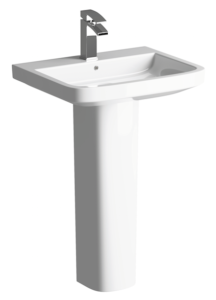AGRAWOOD SINK WITH PEDASAL